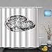 Produktbild Showers Curtains Wald Sternenhimmel Sternenhimmel Milchstraße Baumfutter Bathroom Curtain Polyester Waterproof Fabric Bath 150*180Cm Top Qualität Wasserdicht, Anti-Schimmel-Effekt 3D Digitaldruck