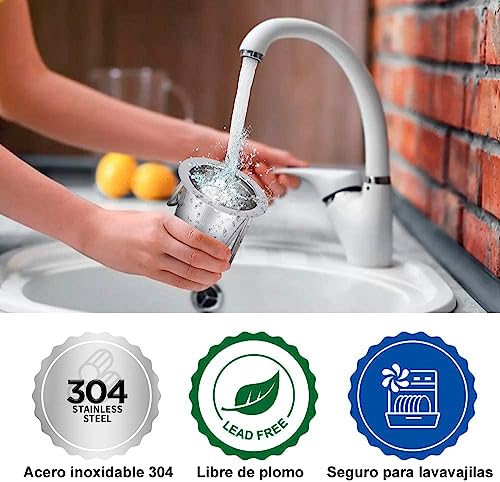 Recopilación de Coladores de té con asa disponible en línea. 9 Coladores de té con asa marca U Chef (2)