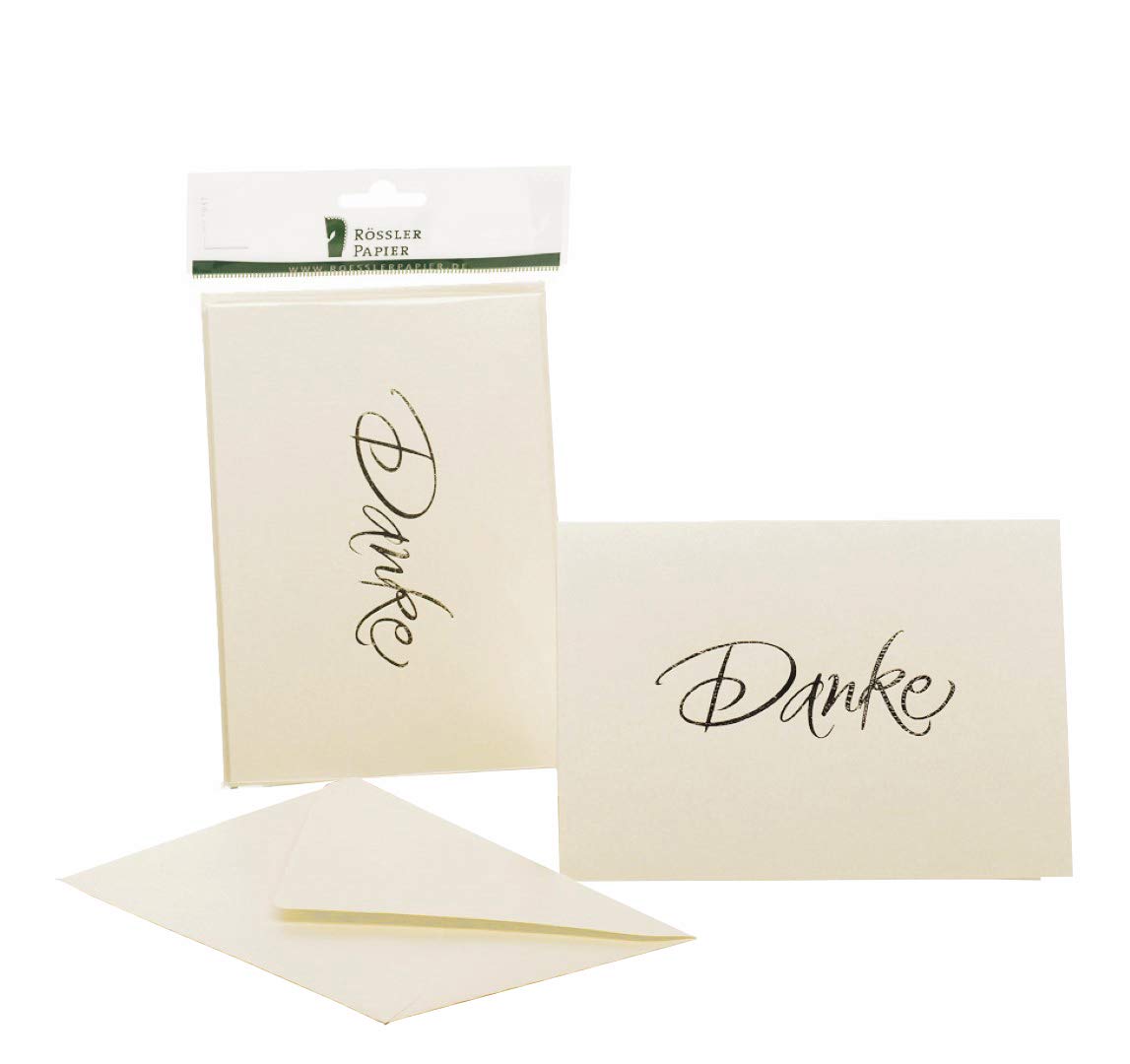 Rössler Papier 1181955072 - Paquete De Tarjetas DIN B6 (120/240 X 169 Mm), Invitación - Rosso