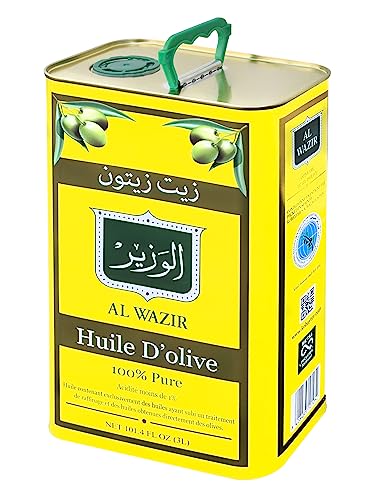 Al Wazir Aceite de Oliva 3L Lata Metal miniatura 4