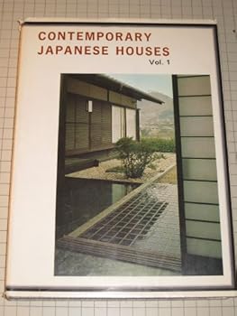 Hardcover Contemporary Japanese Houses Volume 1 Book