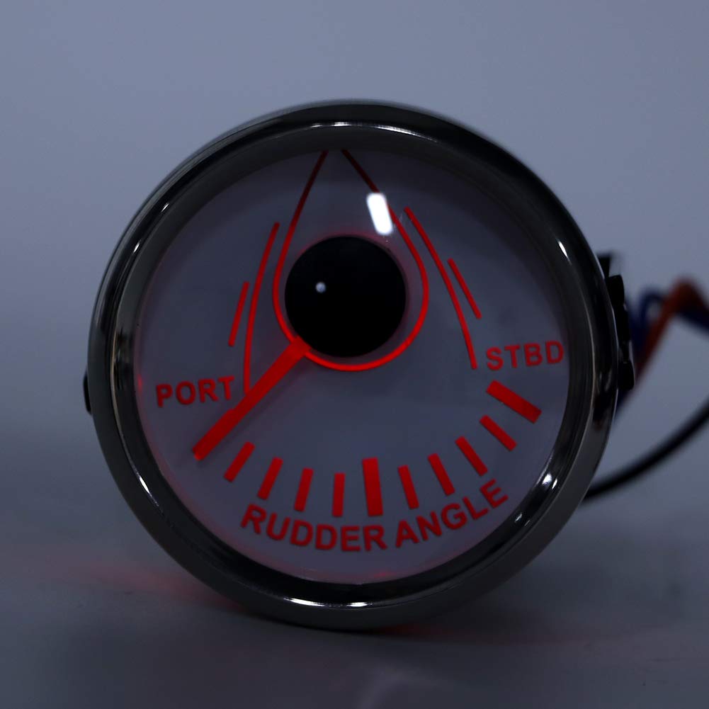 Indicatore Angolo Timone Per Barche 52 Mm - Universale, Impermeabile IP67 - Foto 2