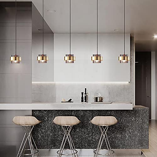 Pendentif Lights luxe verre table de chevet lampe moderne - 7