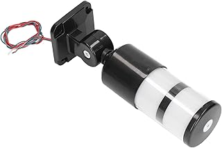Luz de señal LED de berma 2 color Lámpara de advertencia de máquina herramienta industrial plegable Ligera constante de color verde rojo plástico de 60 mm de longitud para líneas (220 VAC)
