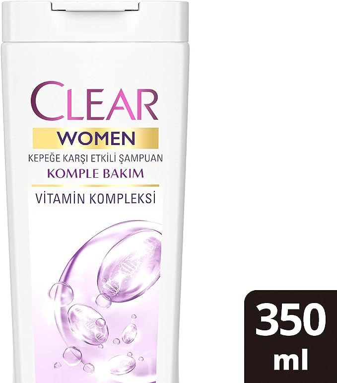 Miniatura 2 de CLEAR MUJER CHAMPÚ ANTICASPA Y CAÍDA DE CABELLO Complejo vitamínico de cuidado completo 350 ML-11.8 Fl Oz