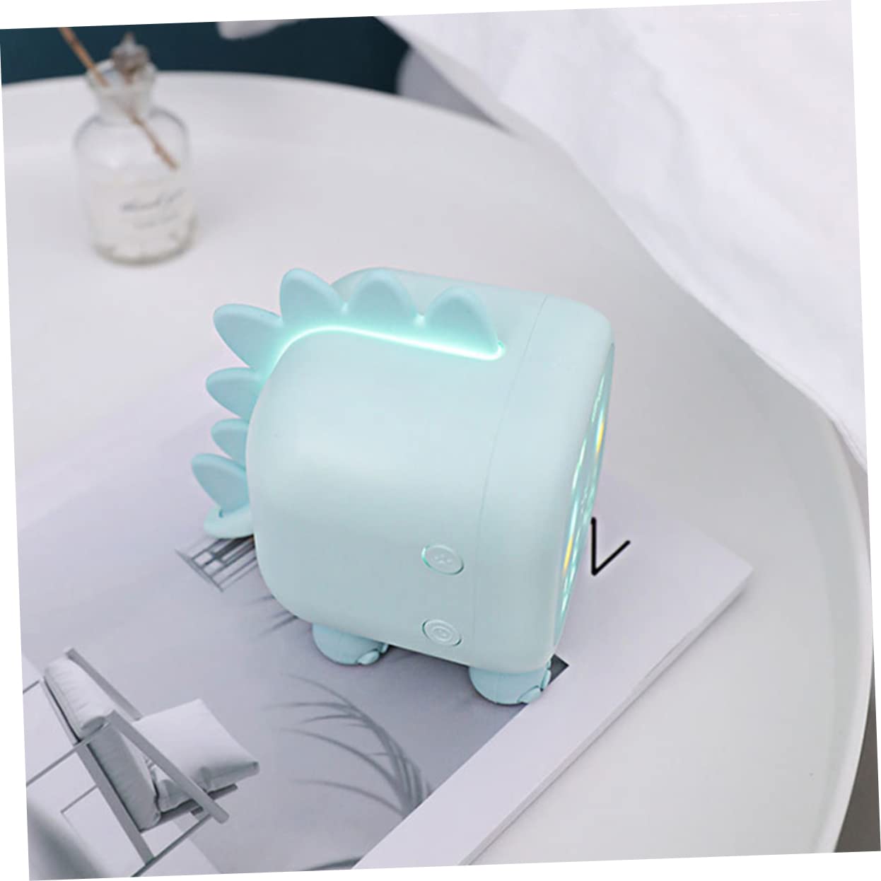 Despertador Electrónico Infantil Creativo Verde de Plástico 1pieza
