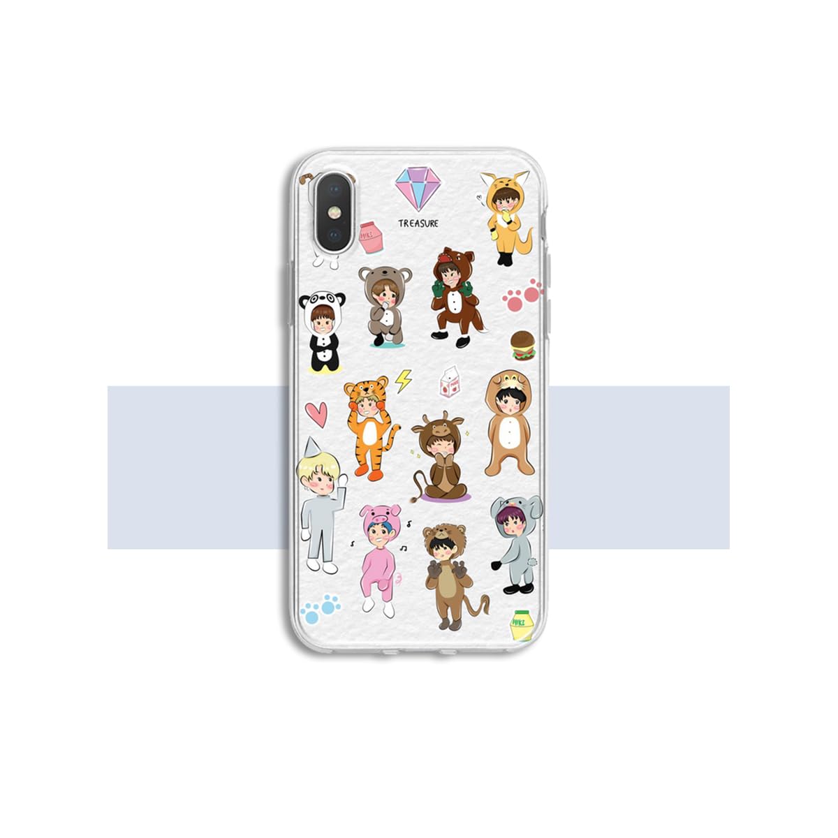 EXO チャニョル　トレカ　what a life スマホケース Amazon.co.jp: VIVAVIDA TREASURE スマホケース Iphone用ケース