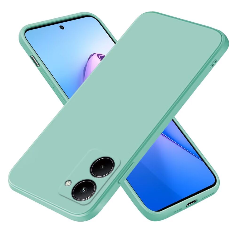 EASSGU TPU Silicone Custodia per Realme C33 (6.5 Inches), Cover Protettiva in Silicone TPU Motivo Dipinto Trasparente - Corgi