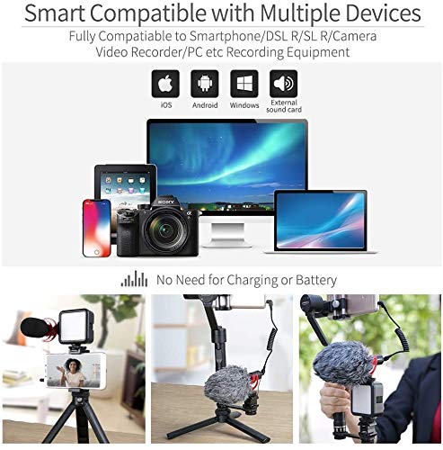 Amazon.com: FEELWORLD FM8 Universal Video Microphone with Shock