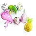 7PCS Flamingo Pineapple Palm Tree Tropical Theme Birthday Party Summer Party Baby Shower Decorations Kit (Colorful)