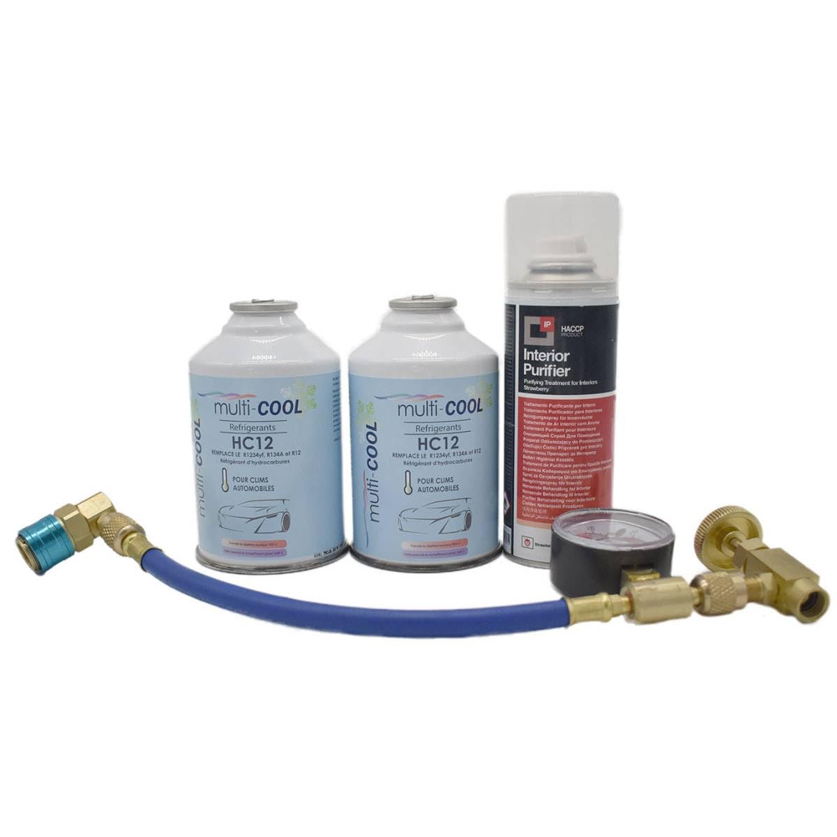Pack de recharge RENOVATION MULTICOOL 12a, remplace le r12, r134a et 1234yf