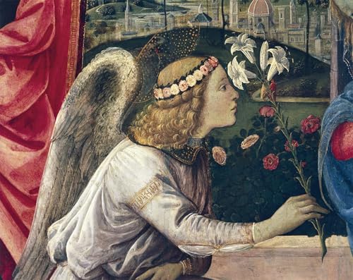 Cuadro de pintura clásica de Filippino Lippi de 60x90cm para dar vida y elegancia a tus paredes
