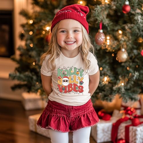 Toddler Boy Girl Christmas Shirt Kid Ugly Xmas Tshirt Cotton Short Sleeve Tee Top 2-10 Years2