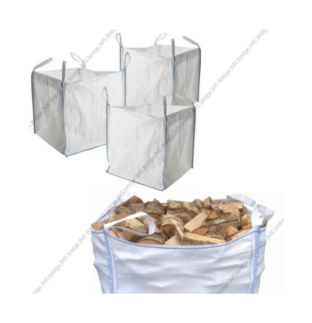 Buy BUILDERS BULK BAG GARDEN WASTE 1 TONNE TON JUMBO BAGS STORAGE SACK