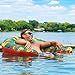 Margaritaville Sit & Sip Floating Seat for Pools, Rivers & Lakes, Red