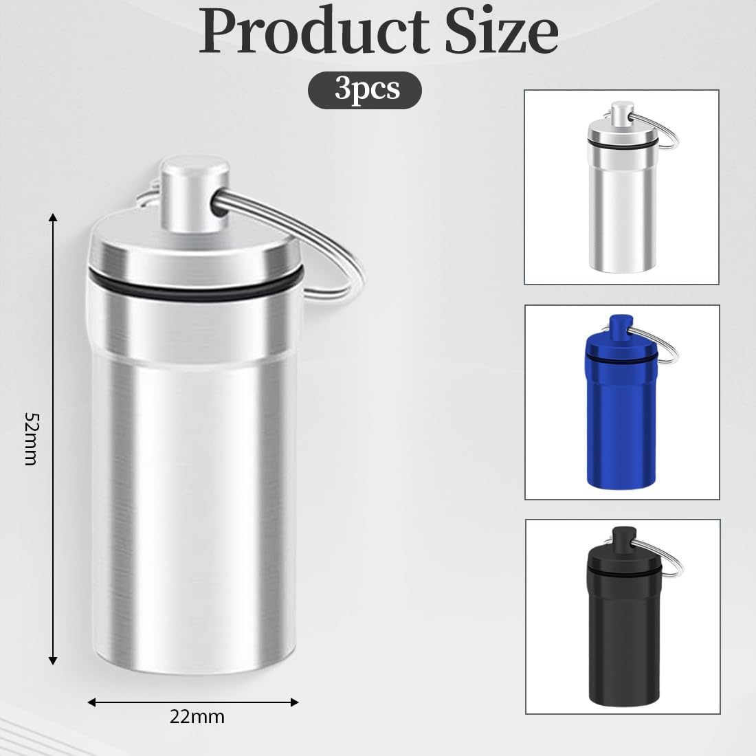 Cendrier Portable Mini avec Couvercle Anti Odeur, Cendrier de Poche Compact pour Voyage Camping