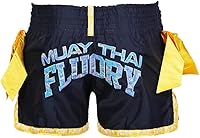 Vista 22 de Fluory - Pantalones cortos de lucha para muay thai, shorts de MMA, ropa de entrenamiento para lucha en jaula, grappling, artes marciales, kickboxing