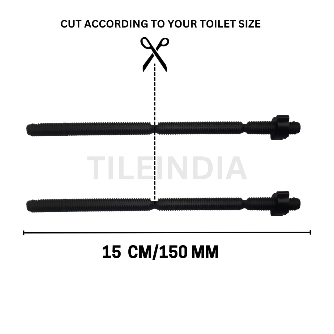 Dual Flush Push Button Toilet Water Tank | Replaceable Round Toilet Flushing Button | Compatible with all brands | universal toilet flush (58 mm / 2.28 inch) button 2pc 1