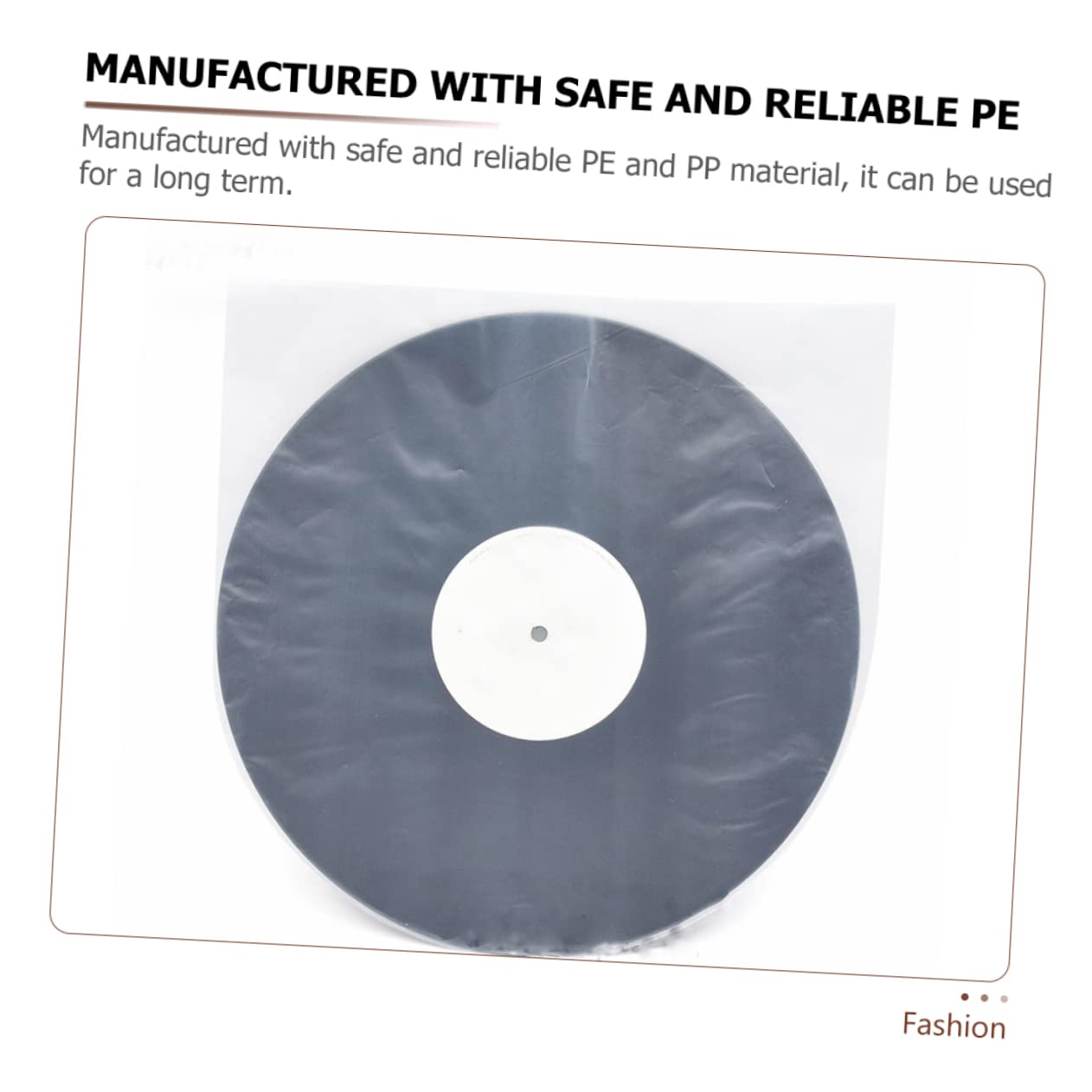PRETYZOOM Cover Schallplatten 400 Stück Schallplattentasche Schallplatten Pe Hülle RSD Schallplatten Schutztasche Album Schutzhülle Transparente Albumhülle Albumcover Antistatische