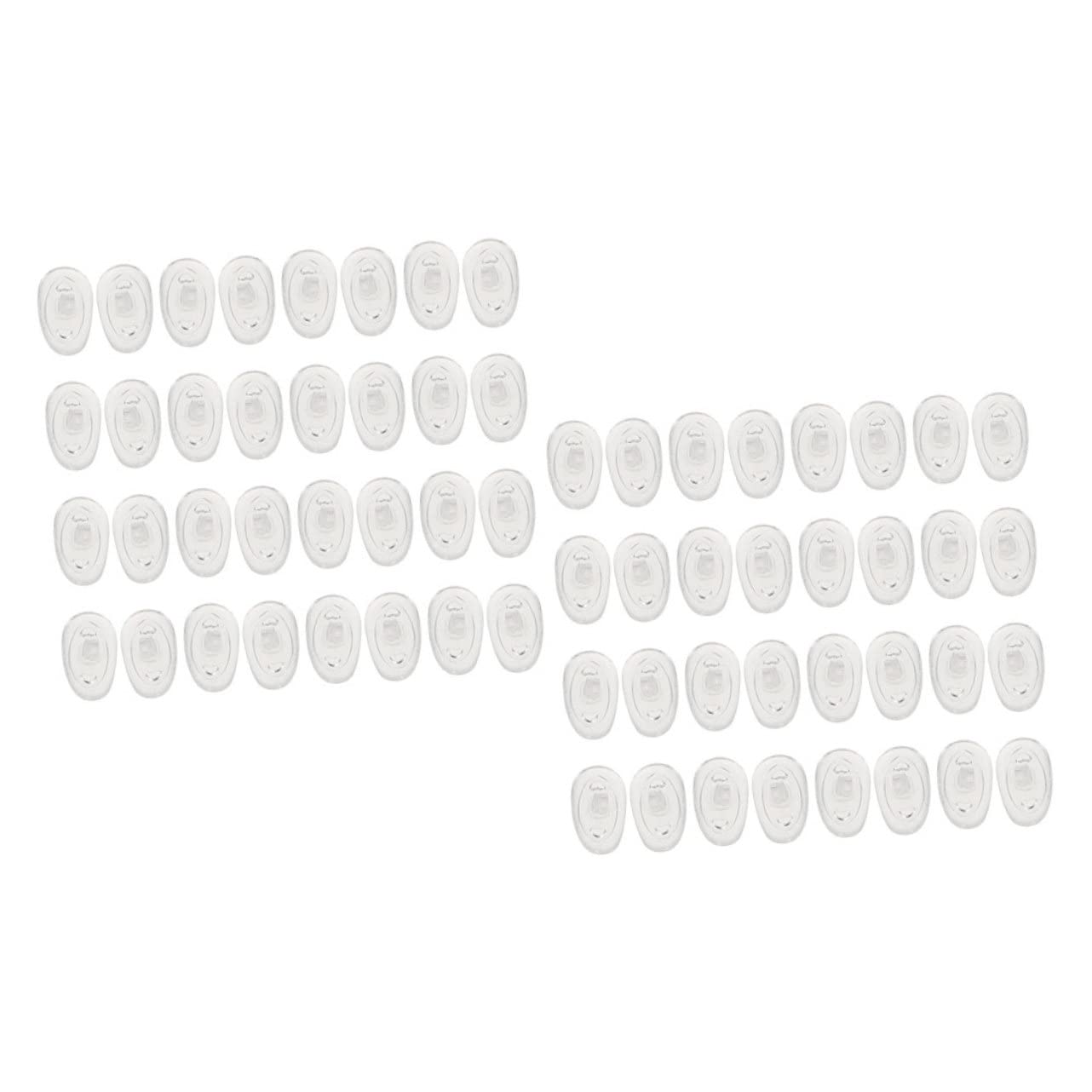 Healeved 500paires Coussinet Silicone Pour Lunettes De Antidérapants Pour Confort Optimal Accessoires Universels Pour Montures Lunettes De Soleil