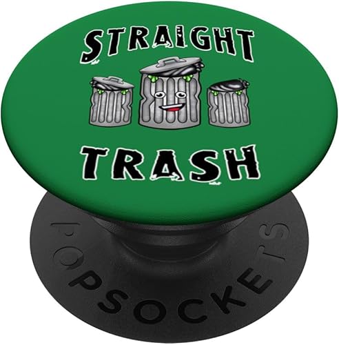 PopSockets de basura rectos PopGrip intercambiables