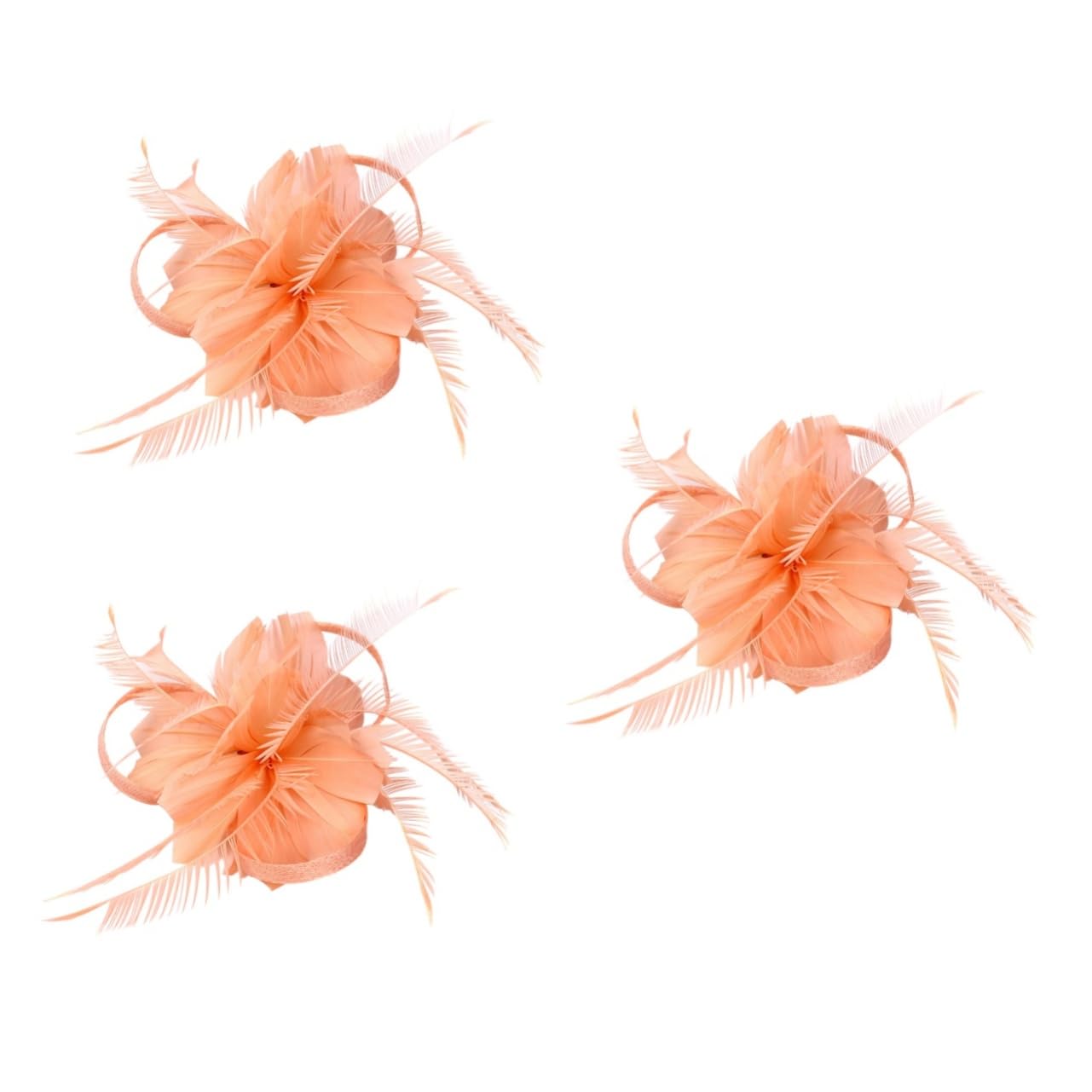 FOMIYES 3piezas Pinza De Elegante Para Cabello Diseño Único Accesorio Para Mujeres Para Bodas y Fiestas Color Rosa Shell Fácil De Usar y Ajustar