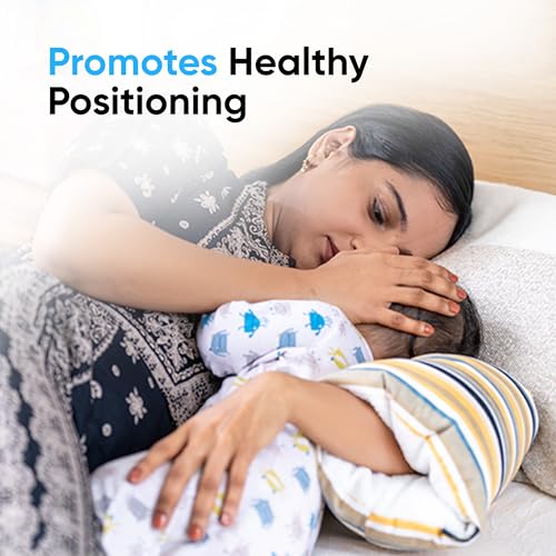 Image of Frido Cradle Arm Baby Feeding Pillow | Ergonomic Support for Nursing, Bottle Feeding & Soothing | Hypoallergenic Fabric & Microfiber Padding | Comfort for Baby & Reduces Arm Fatigue for Mom | Yellow