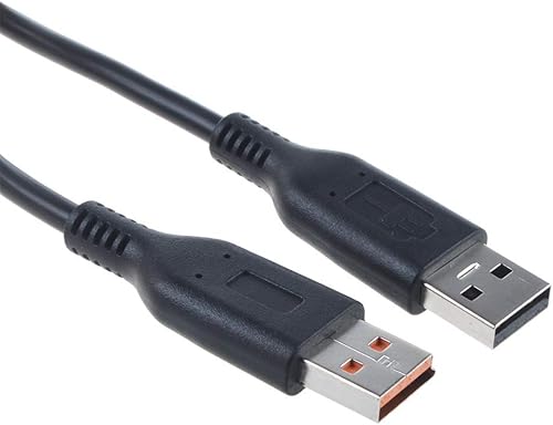Cable de alimentación de cargador USB compatible con Lenovo Yoga 900-13ISK 80SD Laptop Power