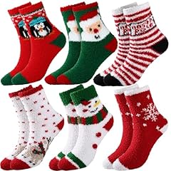 6 Pairs Christmas Socks -02