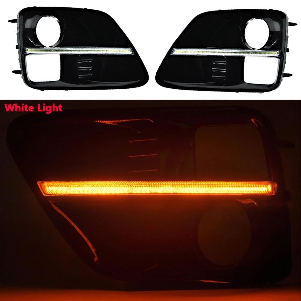 Indicatori di direzione 2 Pezzi Di Luci Diurne A LED Per Auto DRL Indicatori Di Direzione Per Subaru Per WRX STI 2015-2017 Ricambi Auto Indicatori Direzione