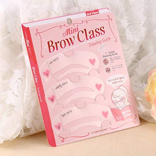 Alucy 3 Pcs Reusable Eyebrow Stencils with Details, Eyebrows Styling Shaping Tool, Eyebrow Template Helper, Eyebrows Grooming Stencil Kit, Eyebrow Trimming Shaping Beauty Tool