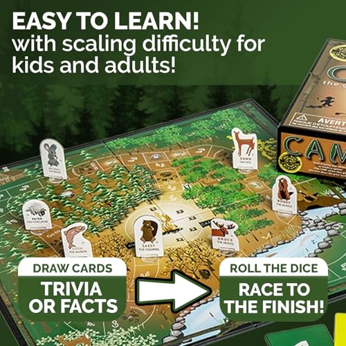 Education Outdoors Camp Board Game miniatura 3