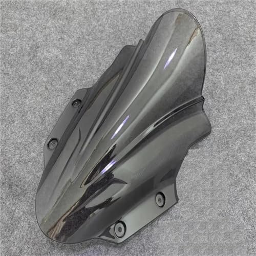 Double Bulle Suzuki GSX 250R Pare-brise Moto Gris Résistant aux Impacts Aérodynamique