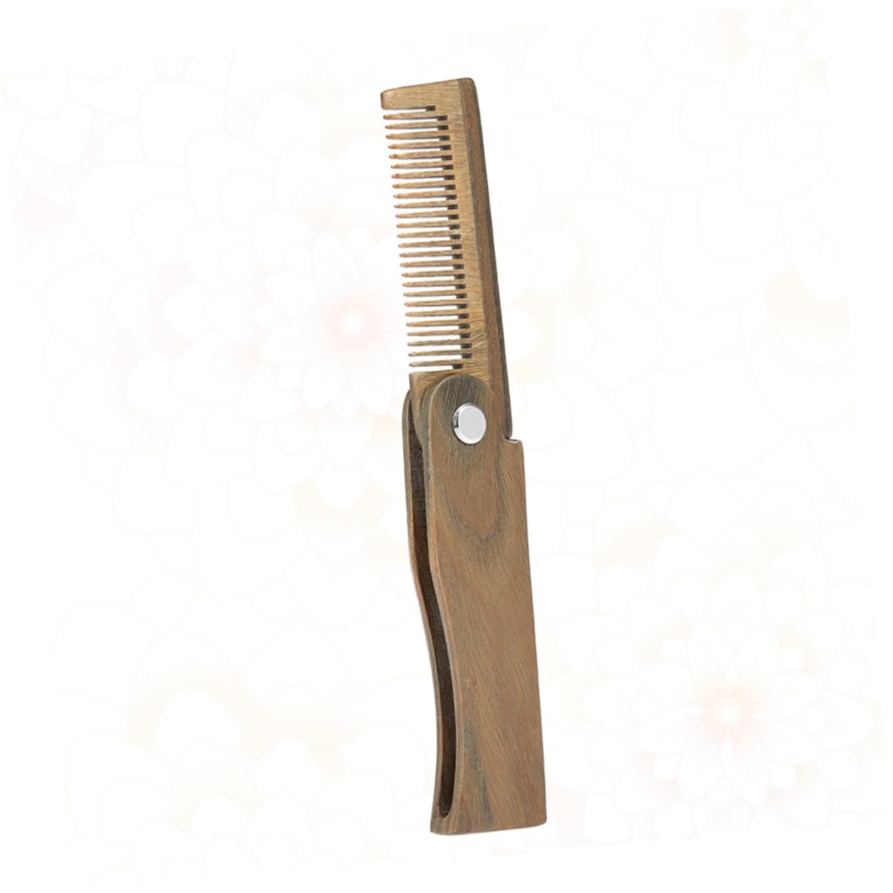 CALLARON Wooden Beard Comb for Men Mini Portable Pocket Styling Tool for Grooming and Care present for Male Friends Compact Design for Easy Use