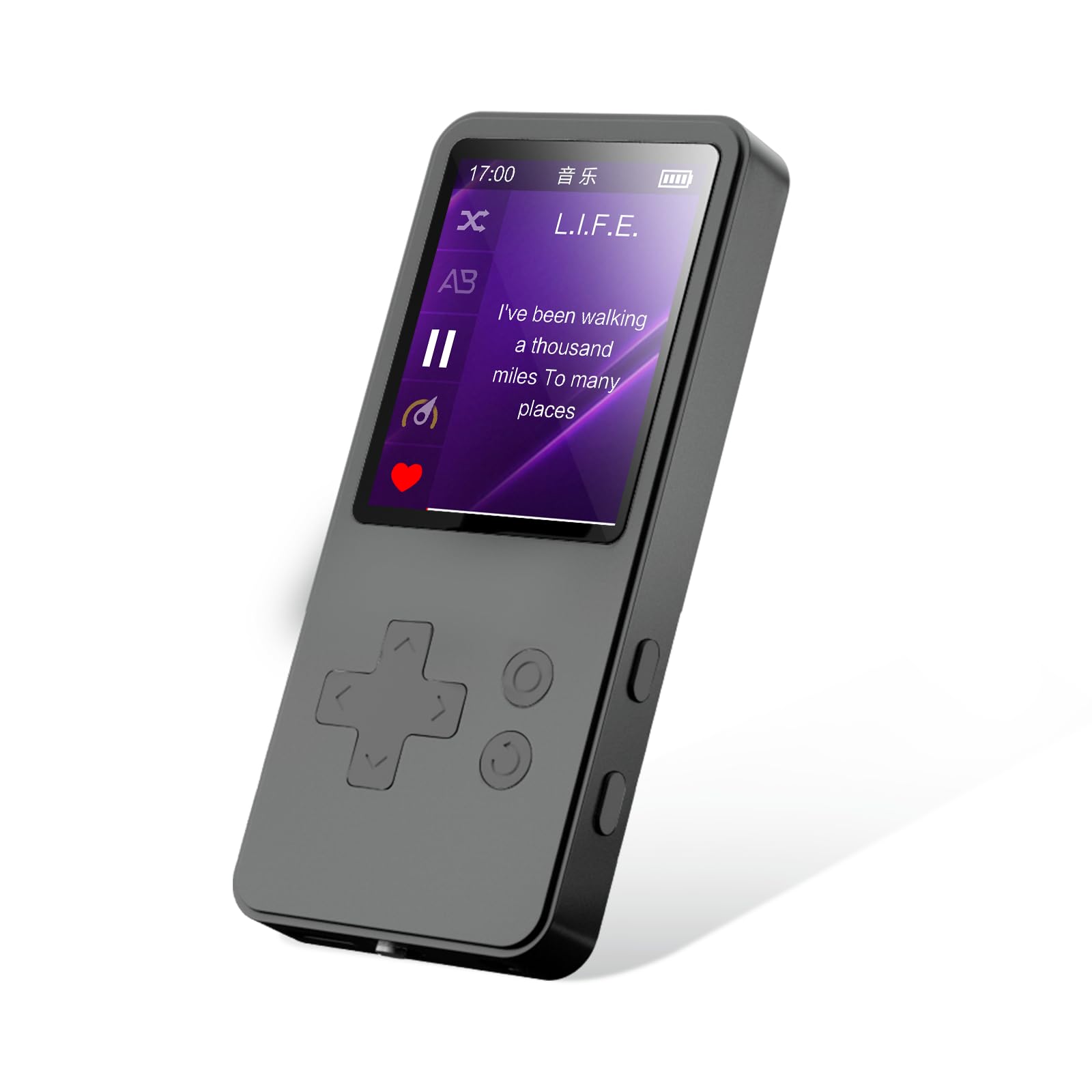32GB MP3 Player with Bluetooth 5 2 1 8 inch Screen Portable Music Player for Kids with Built-in