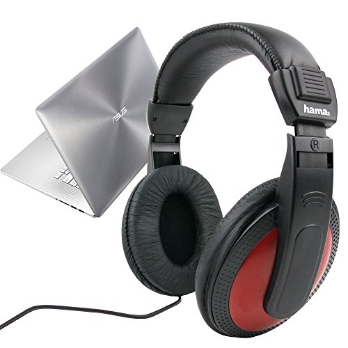 DURAGADGET Lightweight, Passive Noise Cancelling, Supreme Comfort, Stereo Over-Ear Headphones for Asus Zenbook