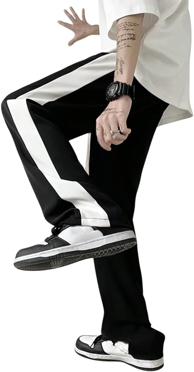 dockstreet Men's/Unisex || Open Bottom || Stretchable || Drawstring Bottom Drawstring Pure Cotton Stretchable Baggy Jogger Pants