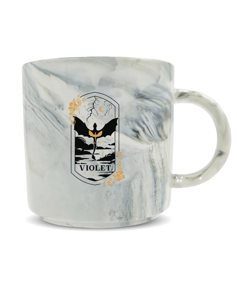 Hippowarehouse Lightening Violet Dragons Printed Mug Various Colour Options Ceramic Cup Kitchenware 11oz