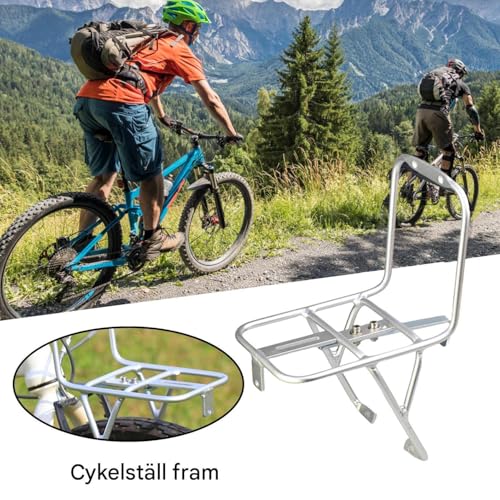 Portabicicletas delanteras para camping y turismo en carreteras de montaña y ciudad 6