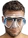 Cressi Matrix 2-Lens Masks, Clear/Blue