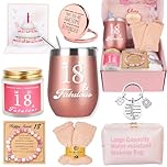 Awfrky 18th Birthday Gifts for Girls, Gifts for 18 Year Old Girls Best Friends Female Daughter Sister Her Girlfriend Coworker Bestie Women Birthday Unique