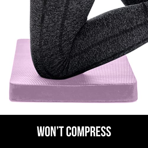Image of GORILLA GRIP Extra Thick Foam Kneeling Pad for Gardening, 17.5x11 Purple