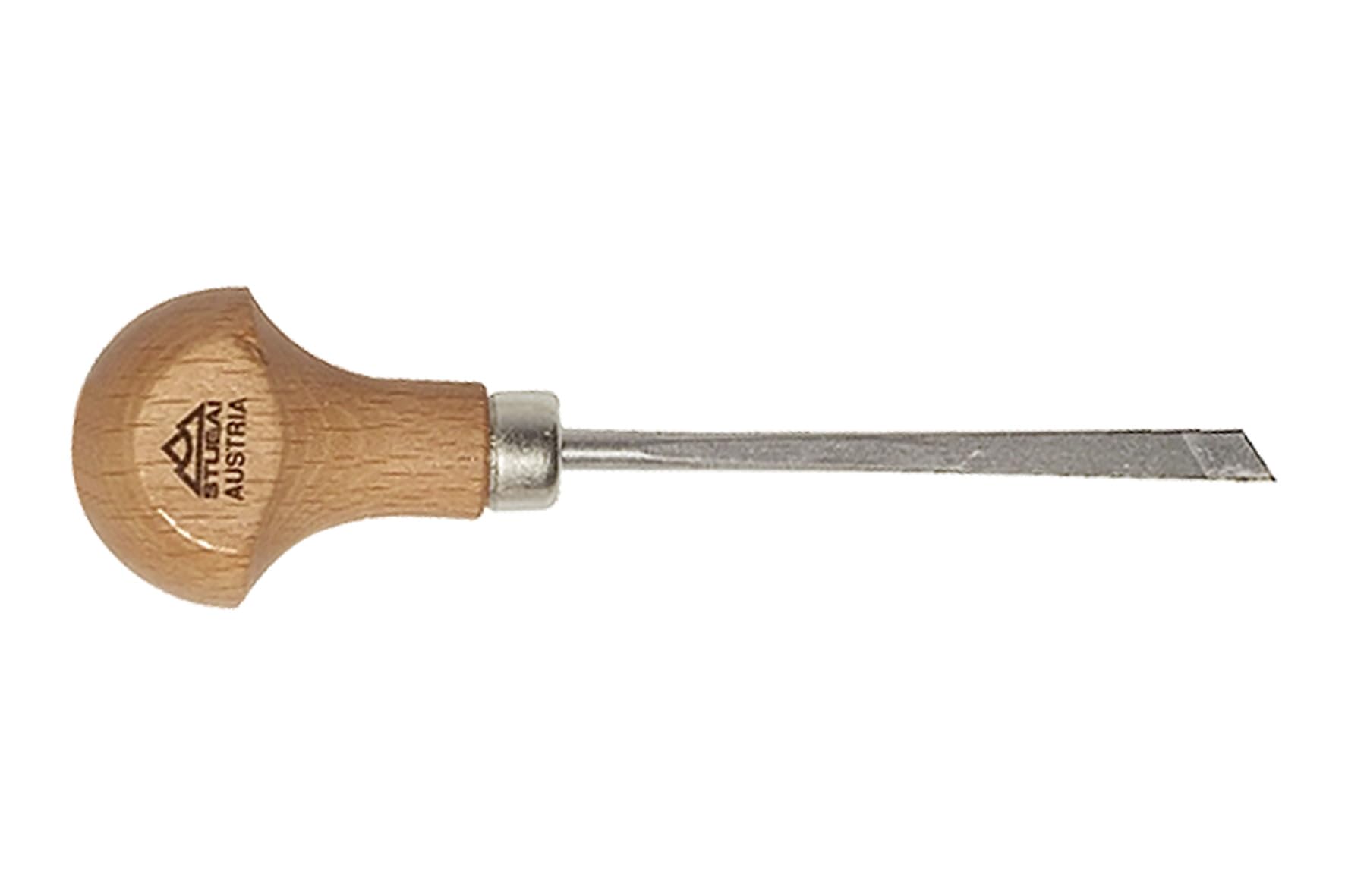 550202 SGORBIA STUBAI CON MANICO AFFILATA FILO INCLINATO misura 2 mm