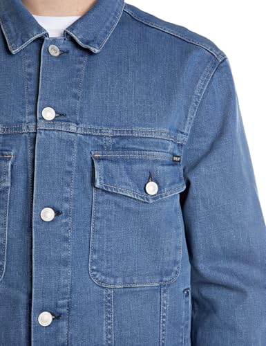 Replay Męska kurtka dżinsowa, 009 Medium Blue, M