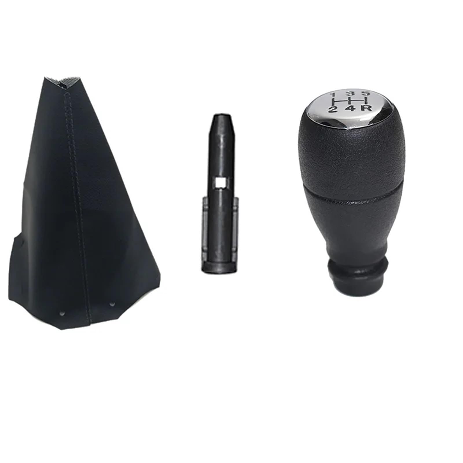 Motenna 5 Speed Manual Gear Shift Knob Shifter Lever Handle Stick Fit For Citroen, Berlingo III MK3 Fit For Peugeot, Partner Gear Shift Boot Replacement