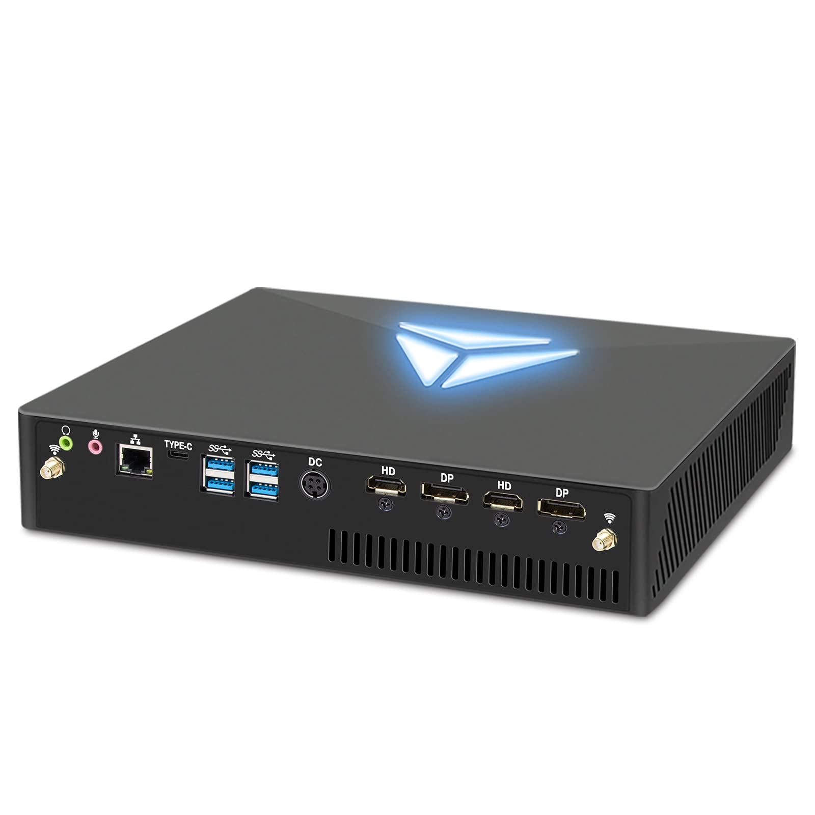 Mini Gaming PC, KINUPUTE Desktop Computer Core I9-9900KF Windows 11 Pro 64 Bit, 64G DDR4| 1T NVME M.