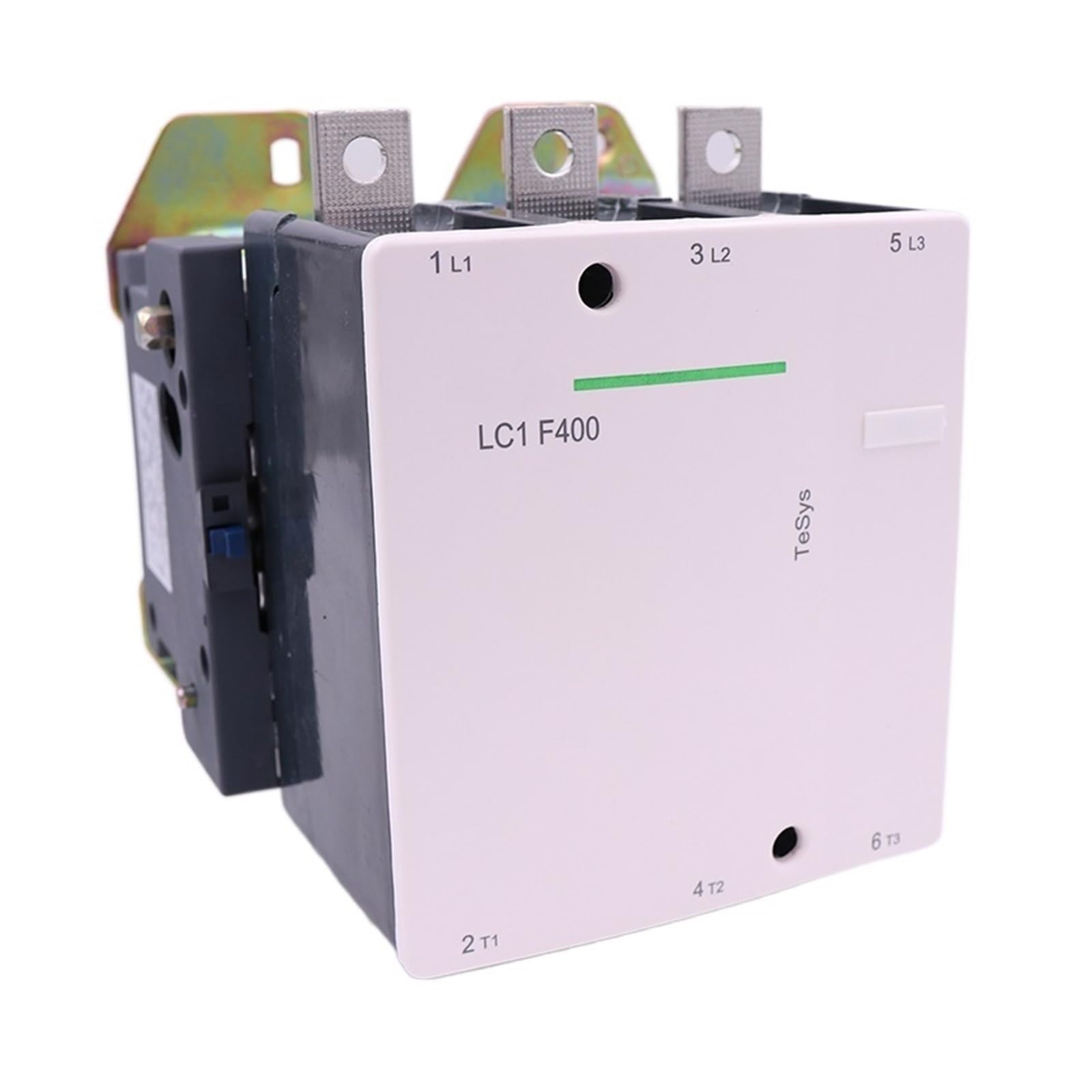 Contactor magnético eléctrico LC1F400G7 AC 3P 3NO LC1-F400G7 400A bobina 120V AC