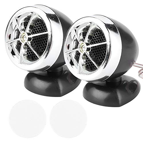 Milltrip Car Audio Tweeter, 1200W 12V Mini Dome Loudspeaker for Vehicle Sound System, High...