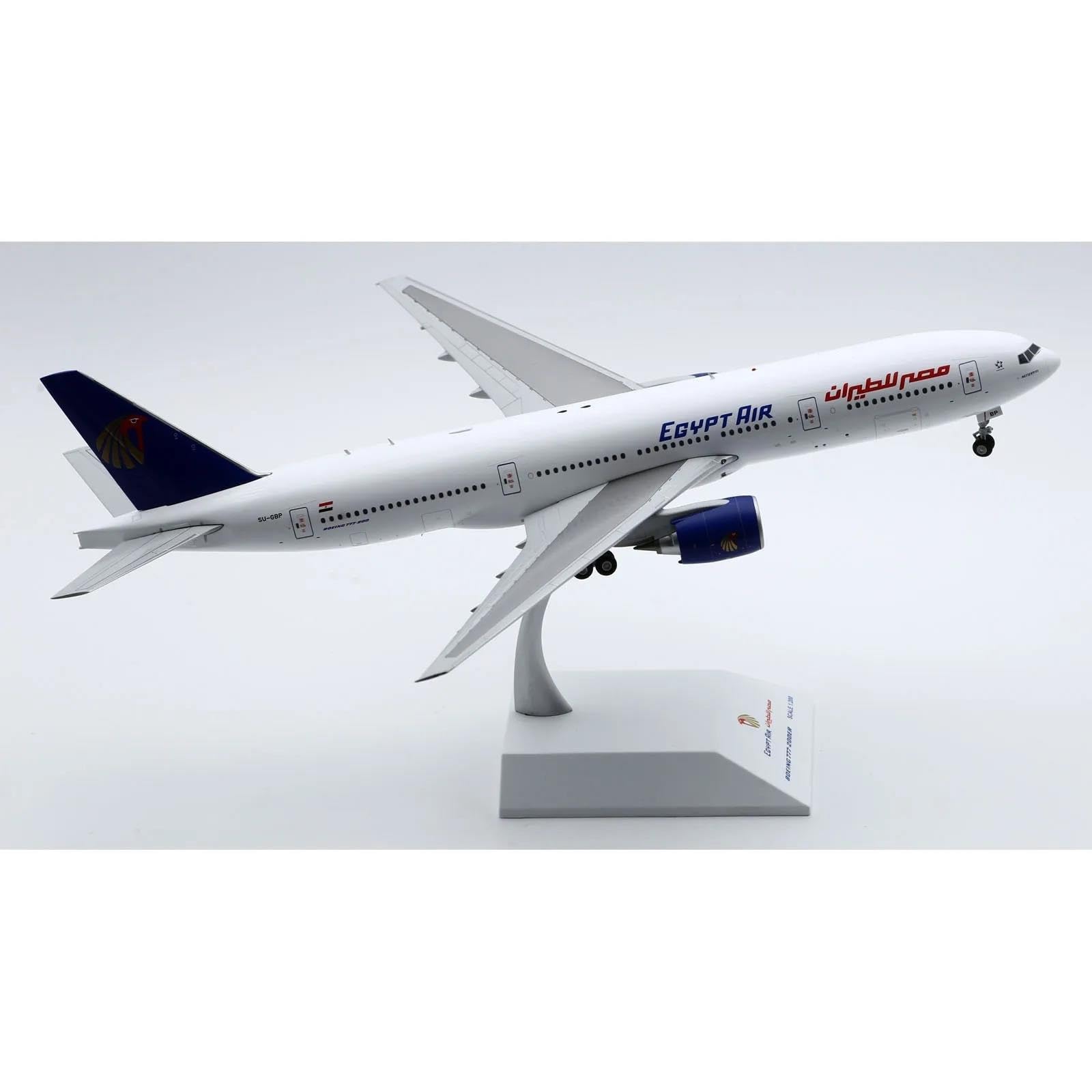 Model samolotu Model samolotu w skali Model samolotu 1:200 dla Egiptu Air StarAlliance B777-300ER Diecast Samolot Model samolotu Zestaw modeli do składania samolotów w skali Model samolotu