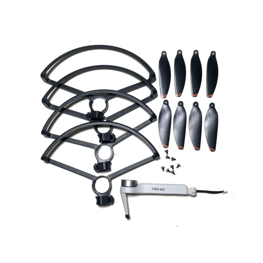 Pièces de précision S6S protecteur d'hélice rigide et aile pour quadricoptère LS-S6S